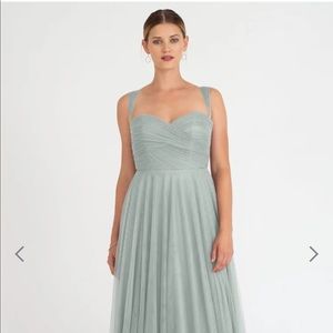Jenny Yoo Julia Dress in Morning Mist, size 4